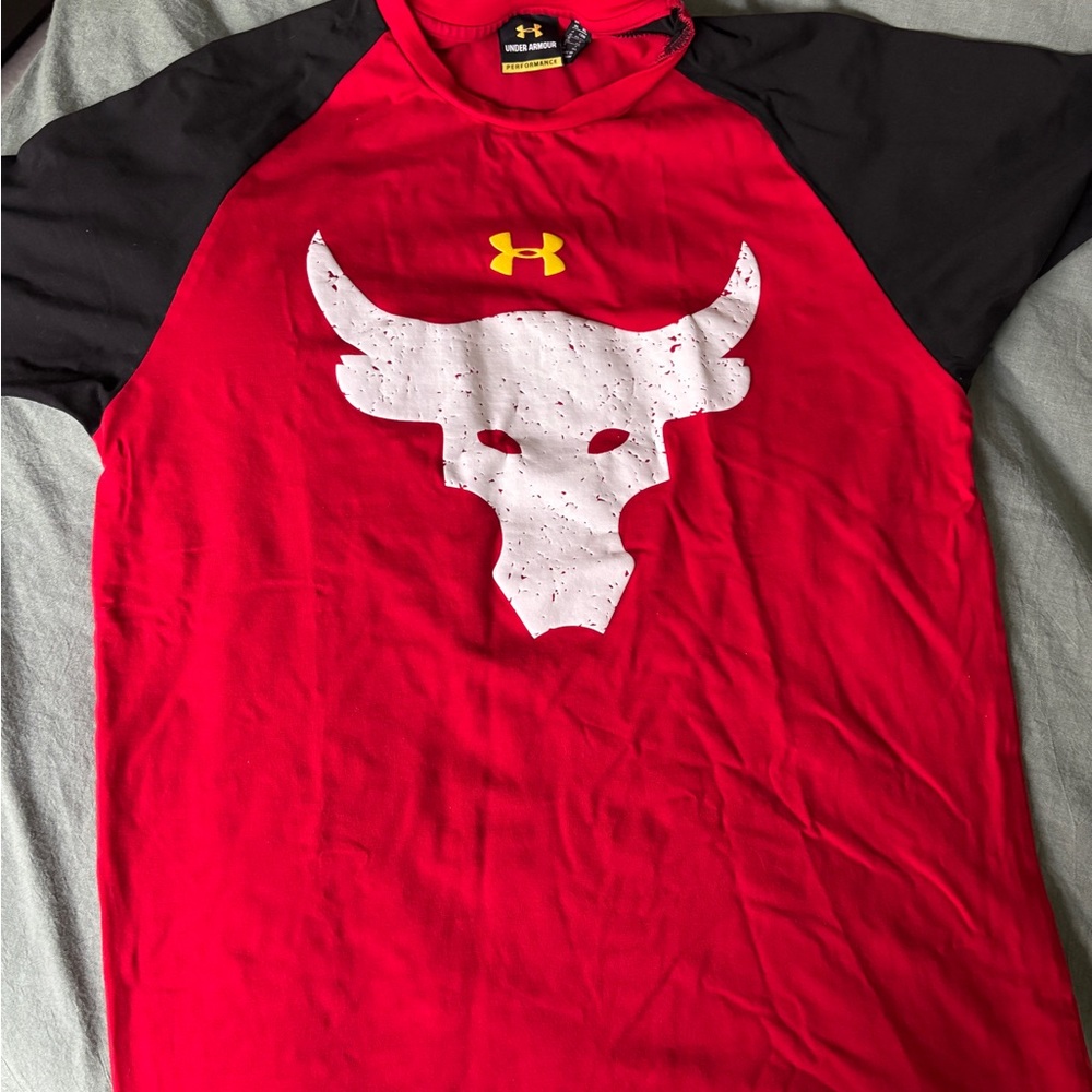Under Armour Men's Project Rock Training Camp T-Shirt Size Large